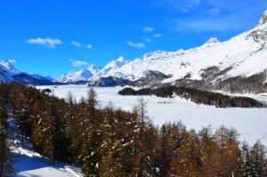  Il Lago di Sils ghiacciato