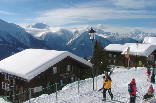 Lo sci perfetto accanto al ghiacciaio dell’Aletsch