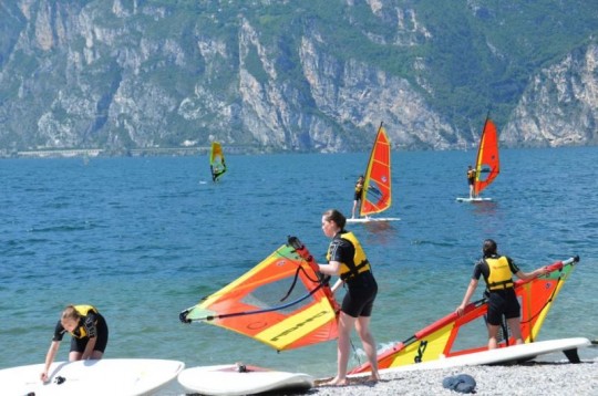 Windsurf nel Garda Trentino