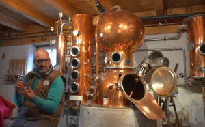 Ebbs, la mini-distilleria di Albert Schmieder