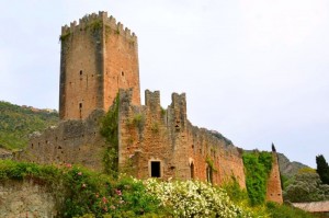 Giadino di Ninfa, il Castello