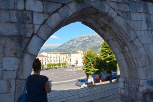 Sulmona, l'acquedotto medievale