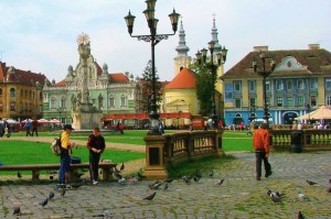 Timisoara, Piazza Unurii