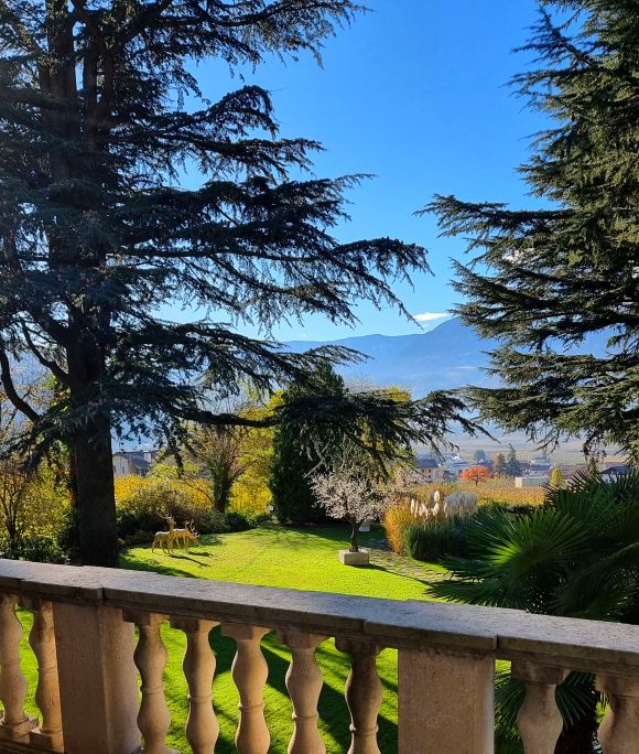 Merano, Villa Eden, il parco secolare, foto Paolo Gianfelici