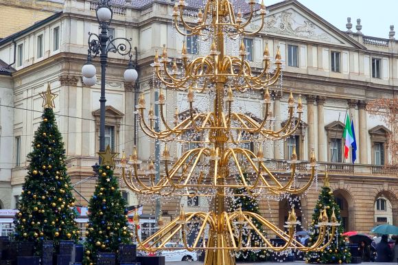 Piazza della Scala, Natale 2022, Foto TiDPress