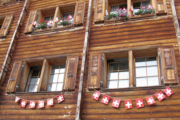 Casa tipica del Vallese, foto Paolo Gianfelici